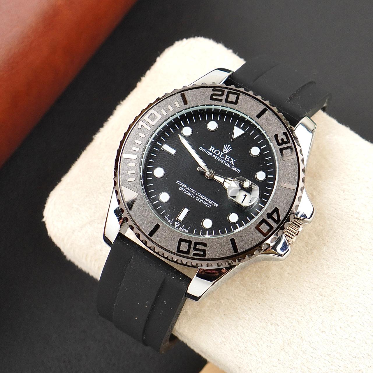 RLX - Silicon Strap - Master Lock - Men Watch -  C-1173