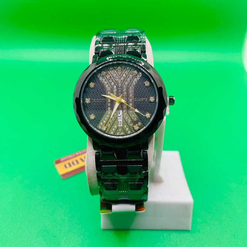 IRADD Watch 8038 with intricate design on a green background