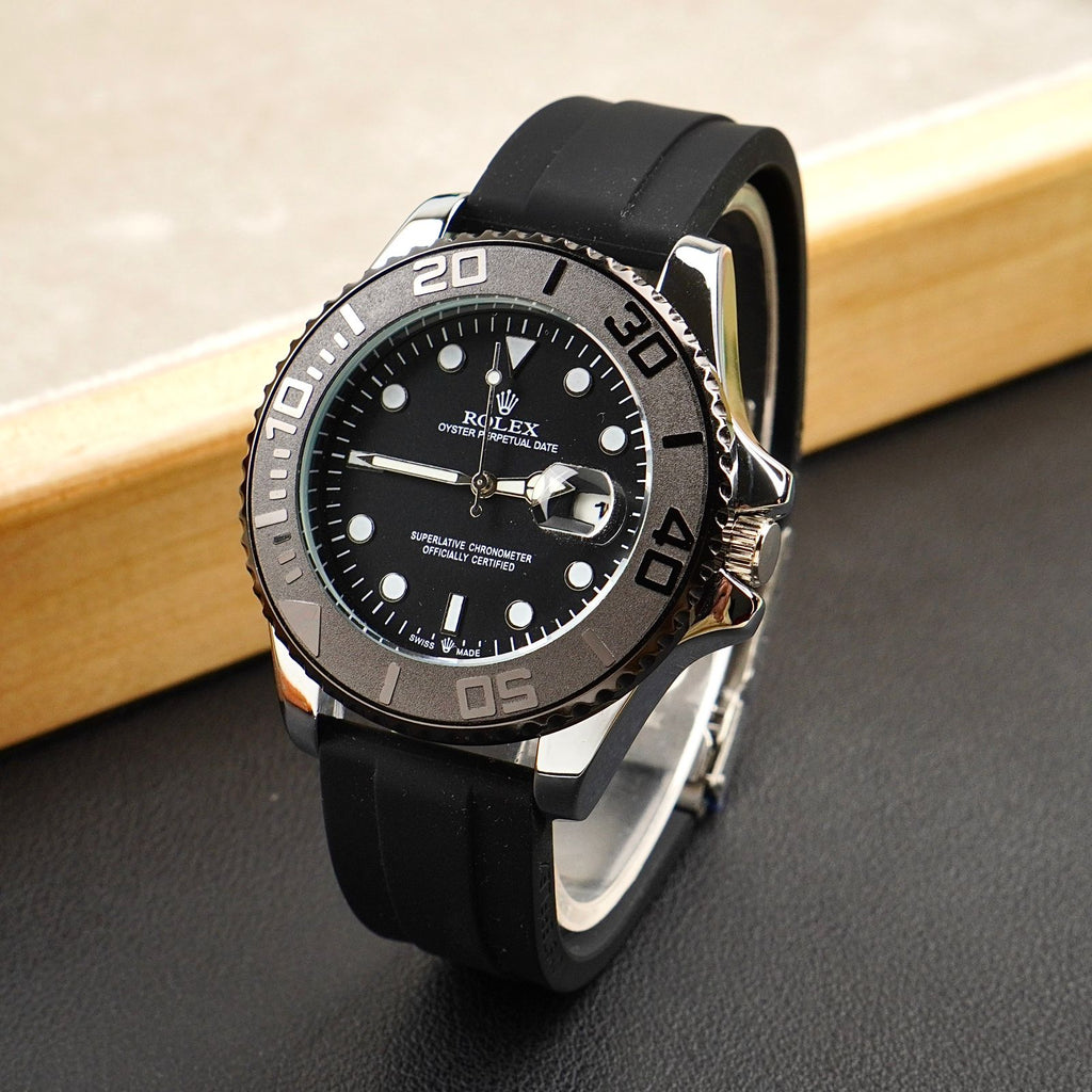 RLX - Silicon Strap - Master Lock - Men Watch -  C-1173