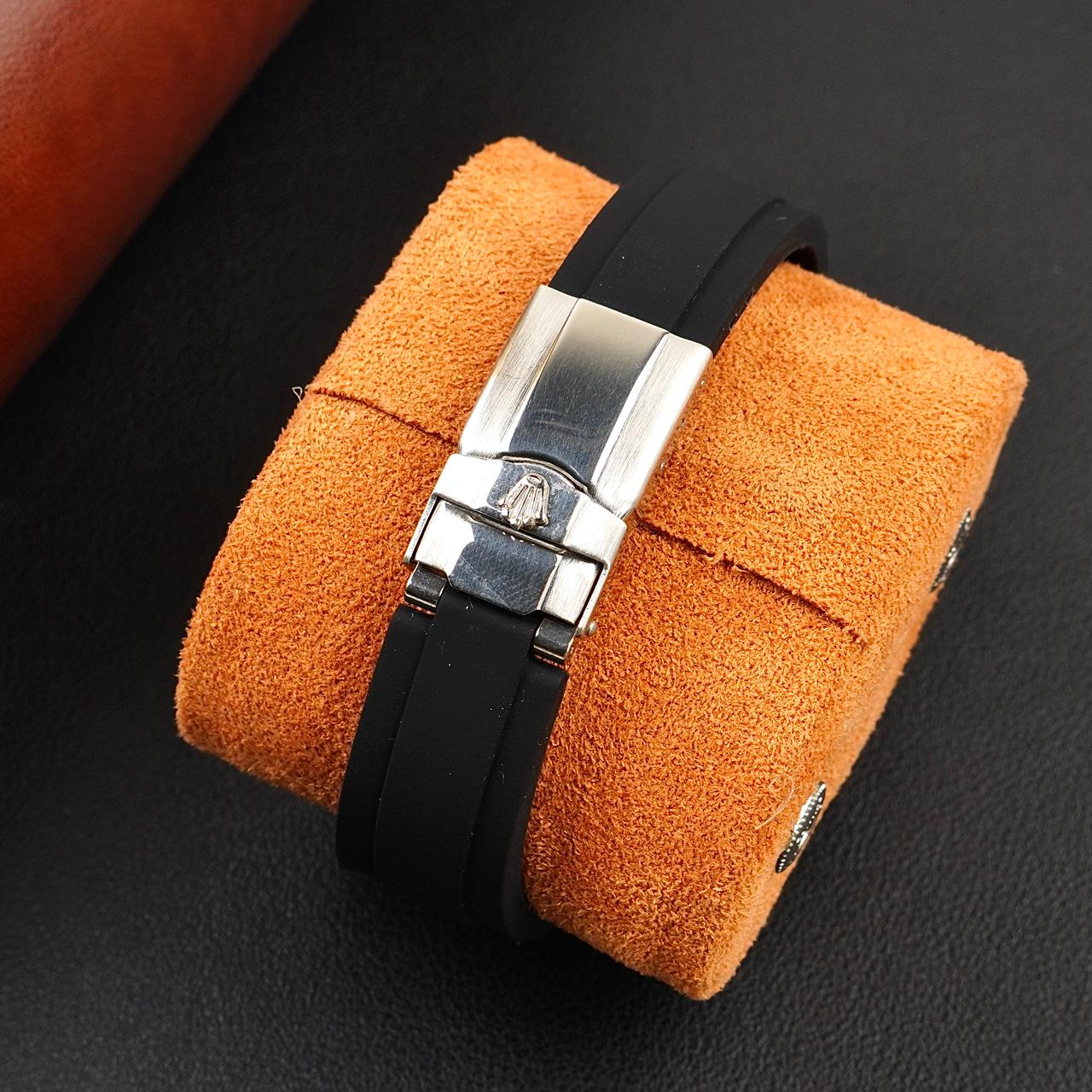 RLX - Silicon Strap - Master Lock - Men Watch -  C-1173