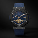 HB Black Case , Blue Dail