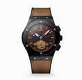 HB Black Case , Brown Dail