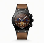 HB Black Case , Brown Dail