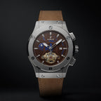 HB silver Case , Brown Dail