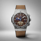 HB silver Case , Brown Dail