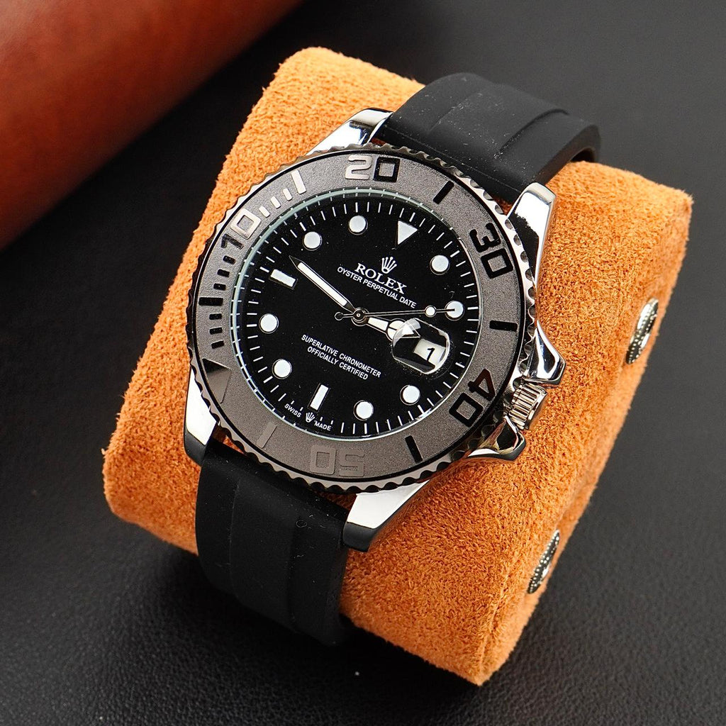 RLX - Silicon Strap - Master Lock - Men Watch -  C-1173