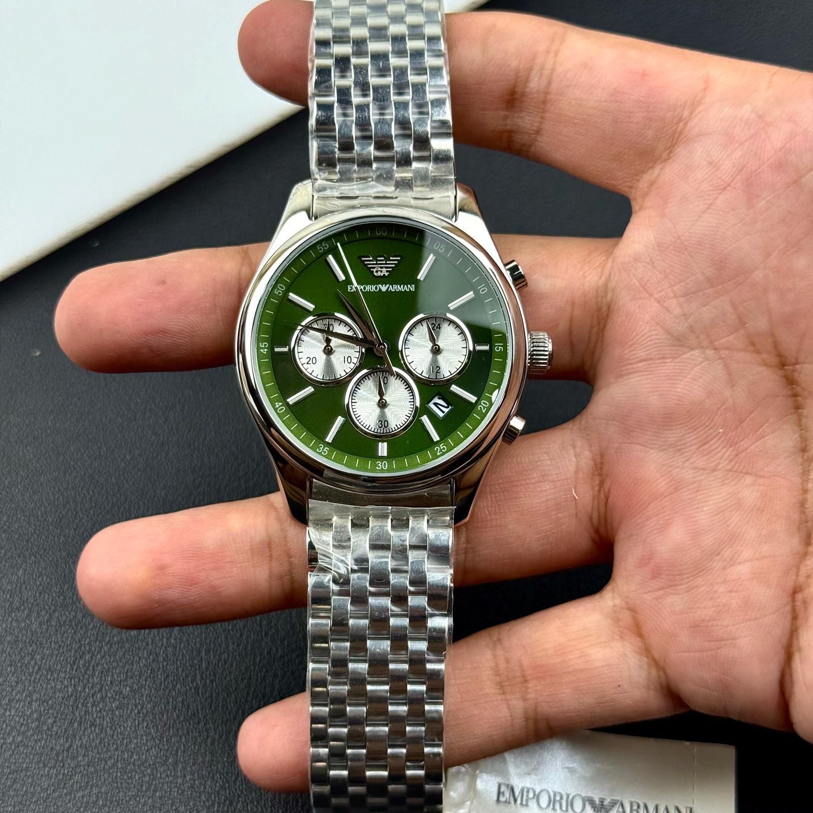 Emporio Armani - Chronograph Watch - Stainless Steel - L-130