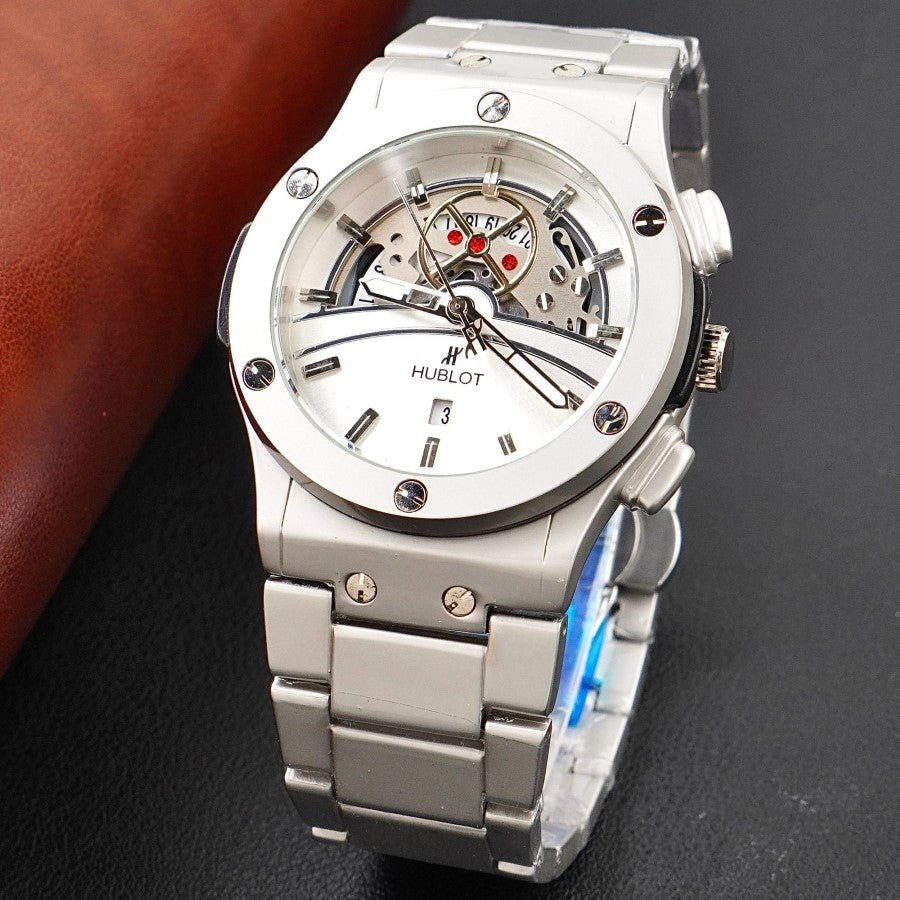 HB - Chain Silver - 42mm - Mens Watch - C-1259