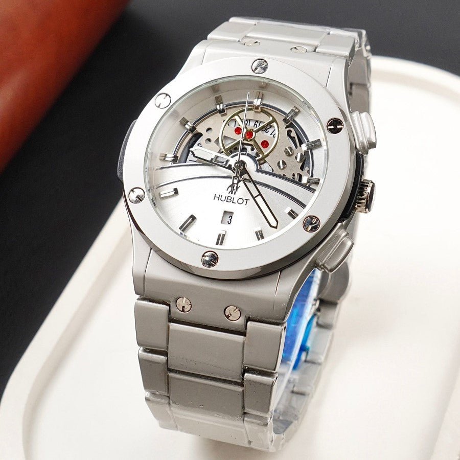 HB - Chain Silver - 42mm - Mens Watch - C-1259