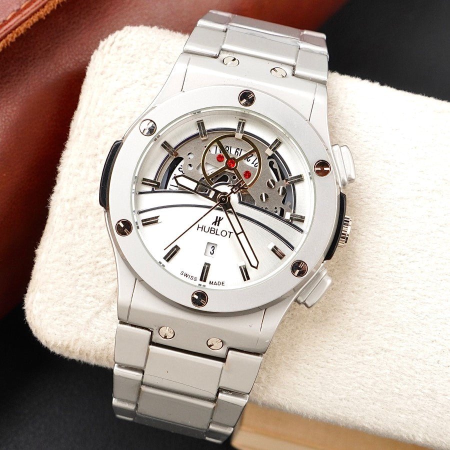 HB - Chain Silver - 42mm - Mens Watch - C-1259