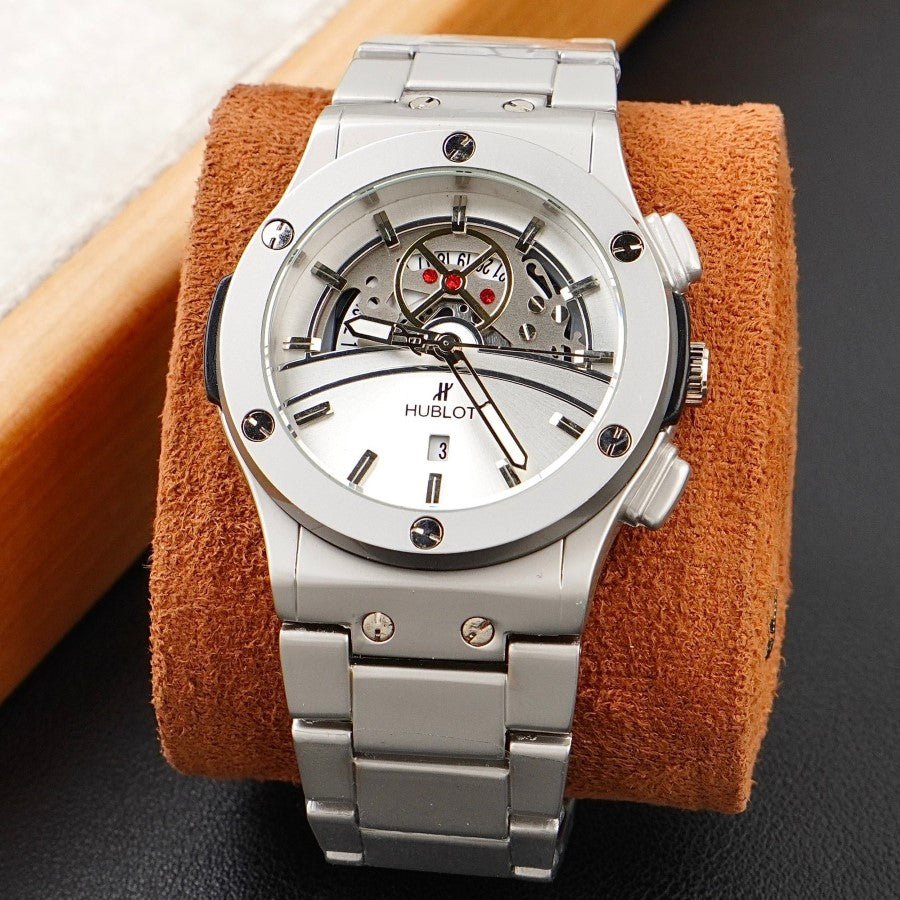 HB - Chain Silver - 42mm - Mens Watch - C-1259