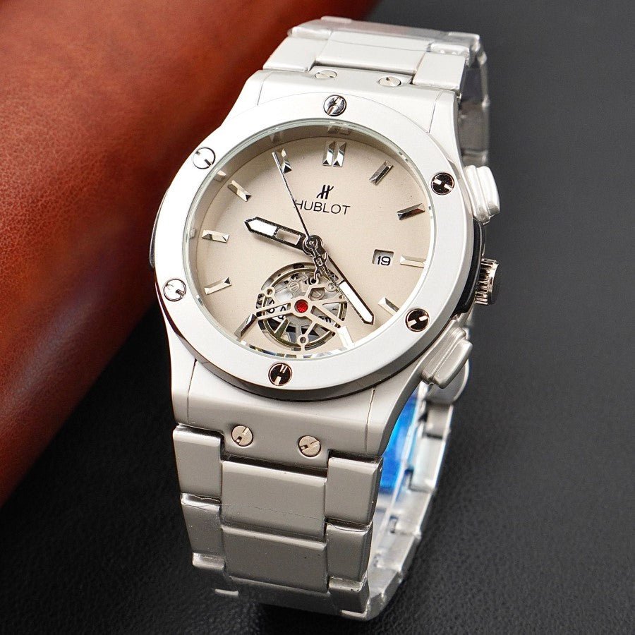 HB - Chain Silver - 42mm - Mens Watch - C-1261