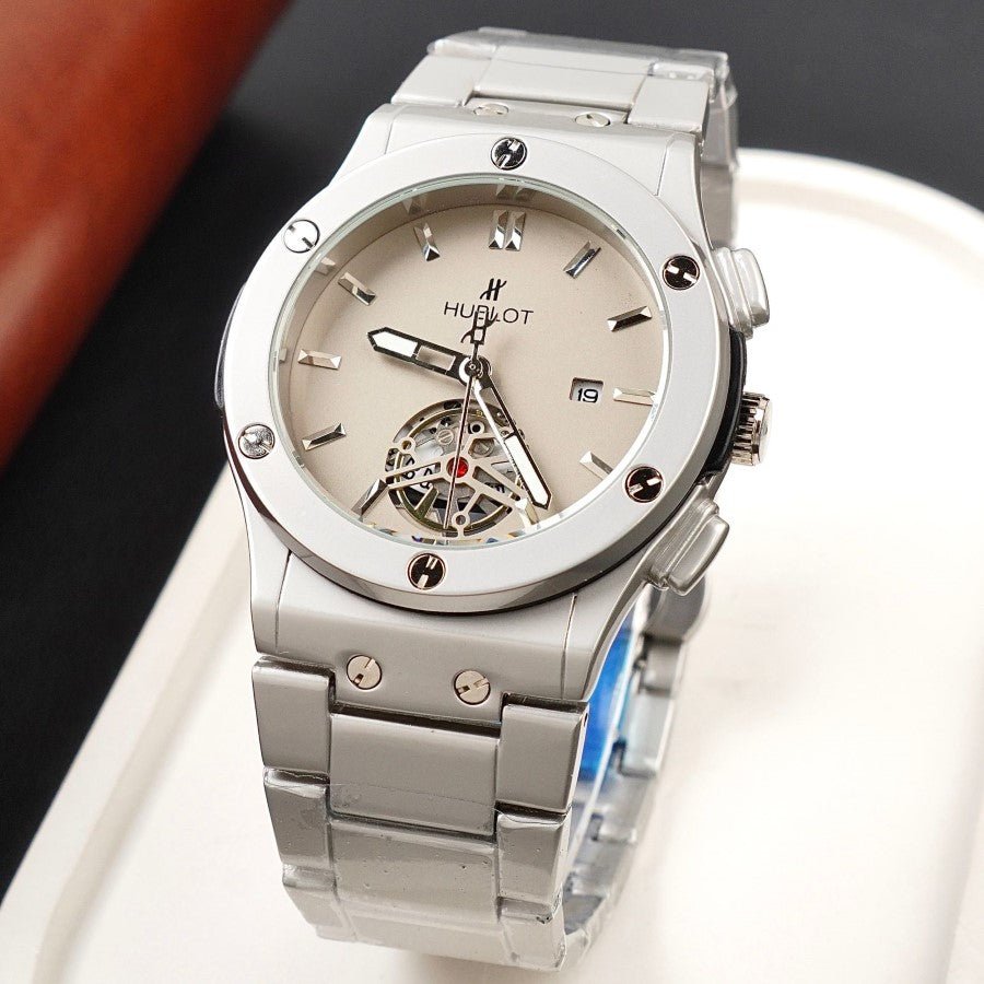 HB - Chain Silver - 42mm - Mens Watch - C-1261