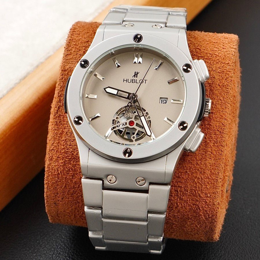 HB - Chain Silver - 42mm - Mens Watch - C-1261
