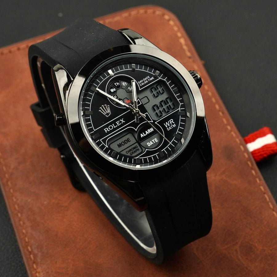 RLX - Special Edition - Dual Time - Rubber Strap - S-715