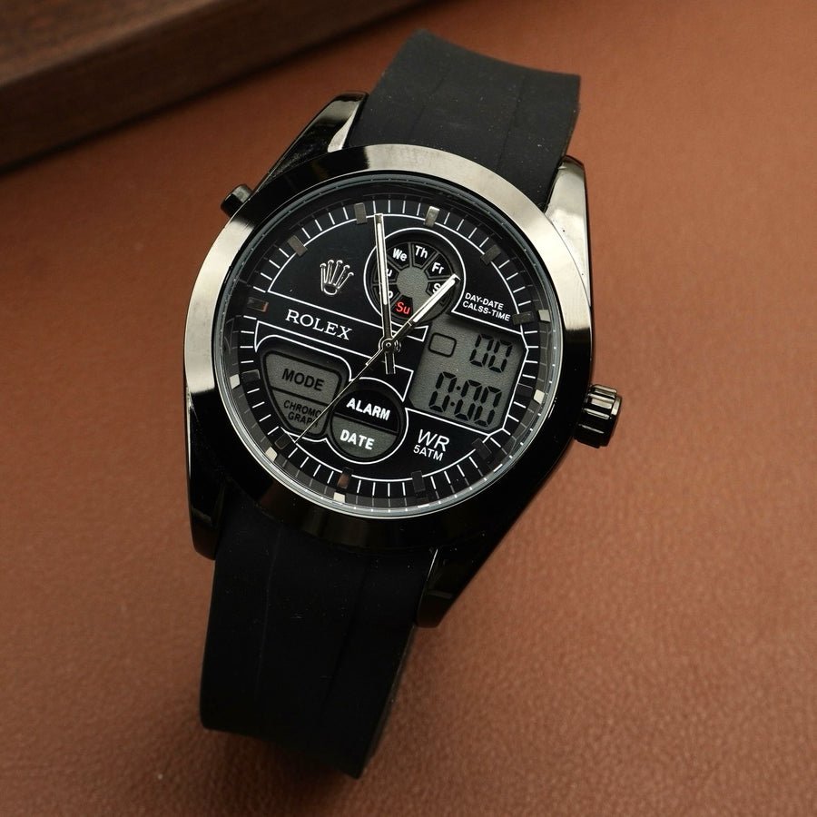 RLX - Special Edition - Dual Time - Rubber Strap - S-715