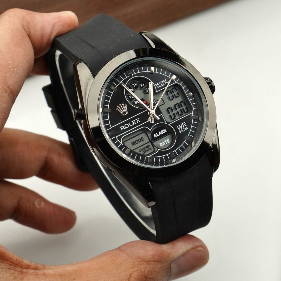 RLX - Special Edition - Dual Time - Rubber Strap - S-715