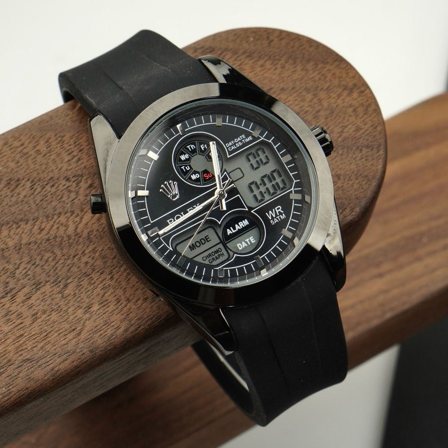 RLX - Special Edition - Dual Time - Rubber Strap - S-715