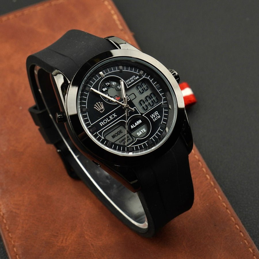 RLX - Special Edition - Dual Time - Rubber Strap - S-715