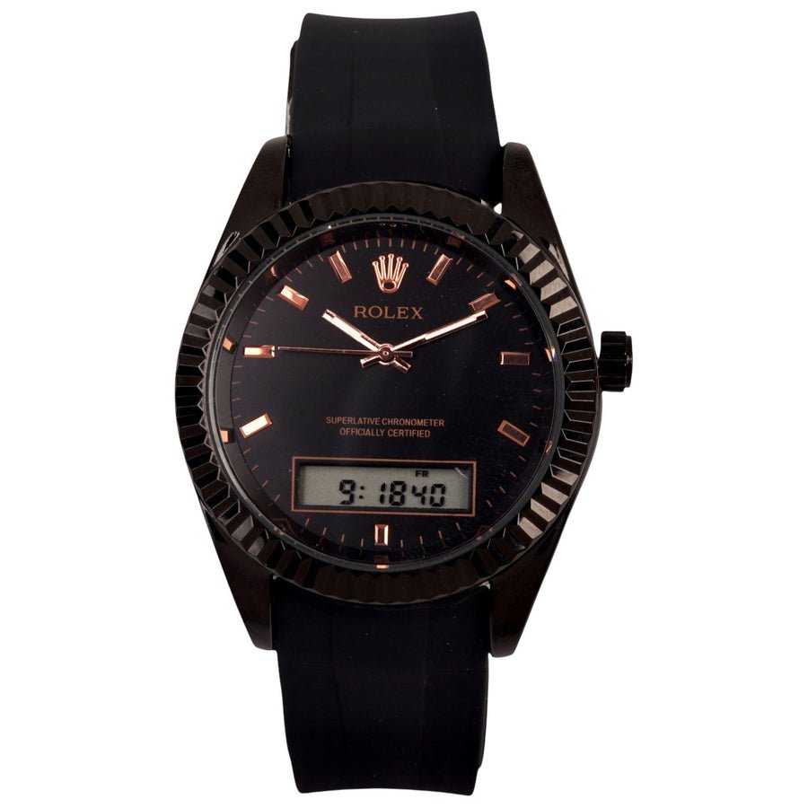 RLX - Special Edition - Dual Time - Rubber Strap - S-718
