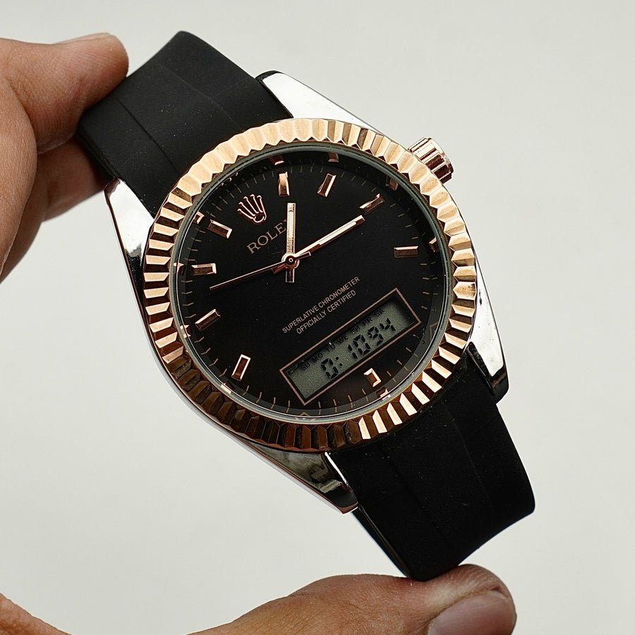 RLX - Special Edition - Dual Time - Rubber Strap - S-720