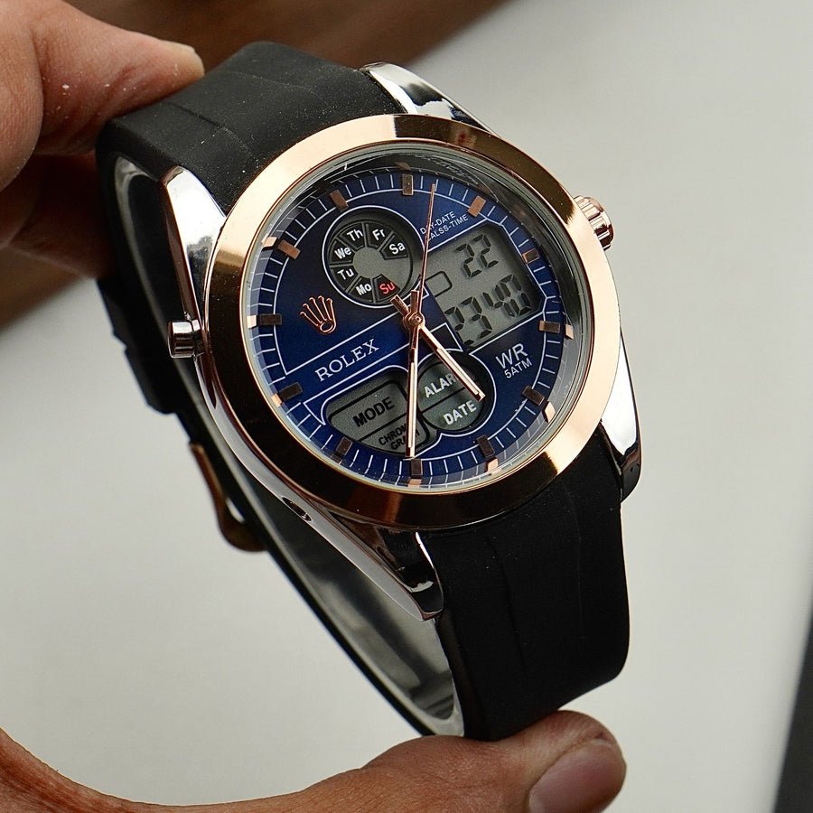 RLX - Special Edition - Dual Time - Rubber Strap - S-722