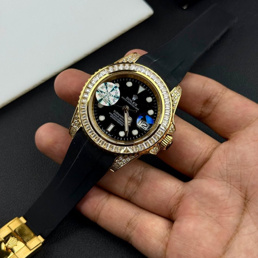 RLX - Stone Dial - Leather Strap - L-126