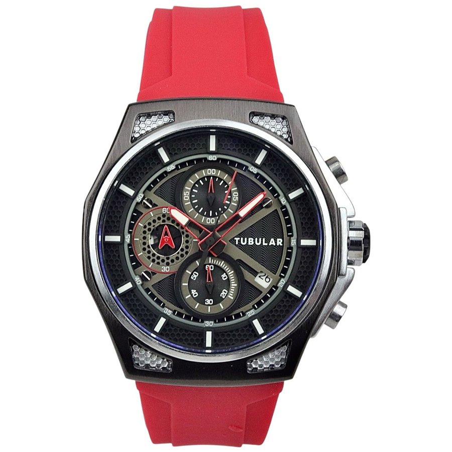 Tubular - Chronograph Watch - Silicon Strap - TB-118