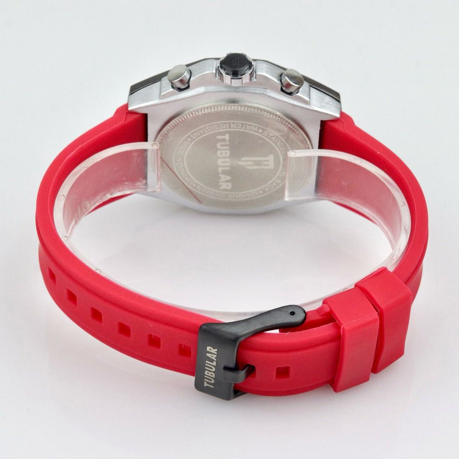 Tubular - Chronograph Watch - Silicon Strap - TB-118